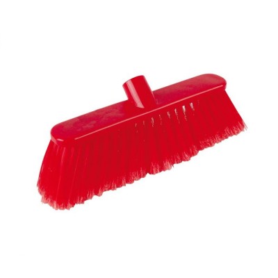 Deluxe Soft Broom Head Red 